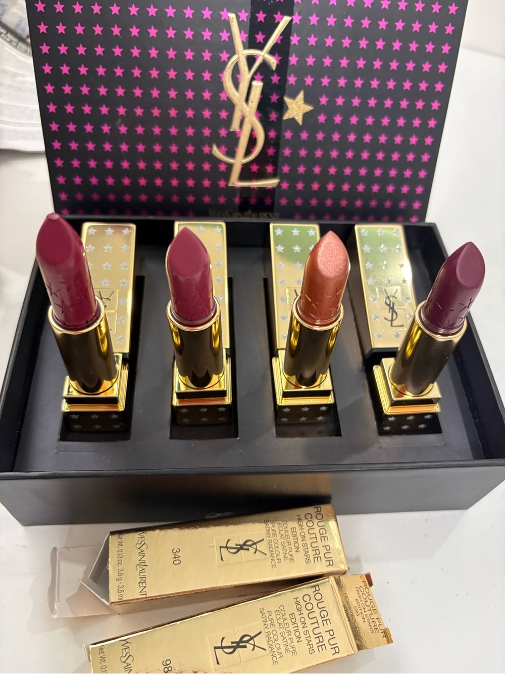 Yves Saint Laurent Four-Shade Lipstick Set